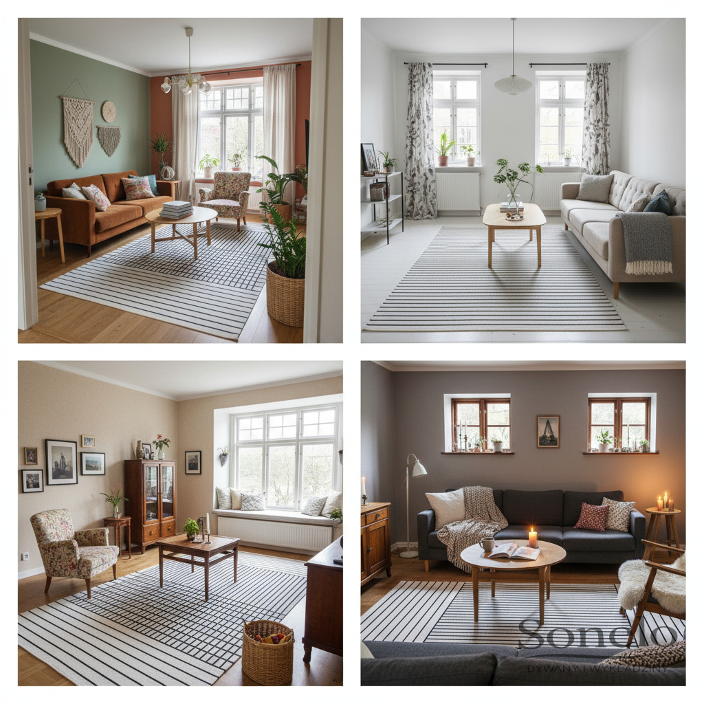 Dywany Sonelo w aranżacjach