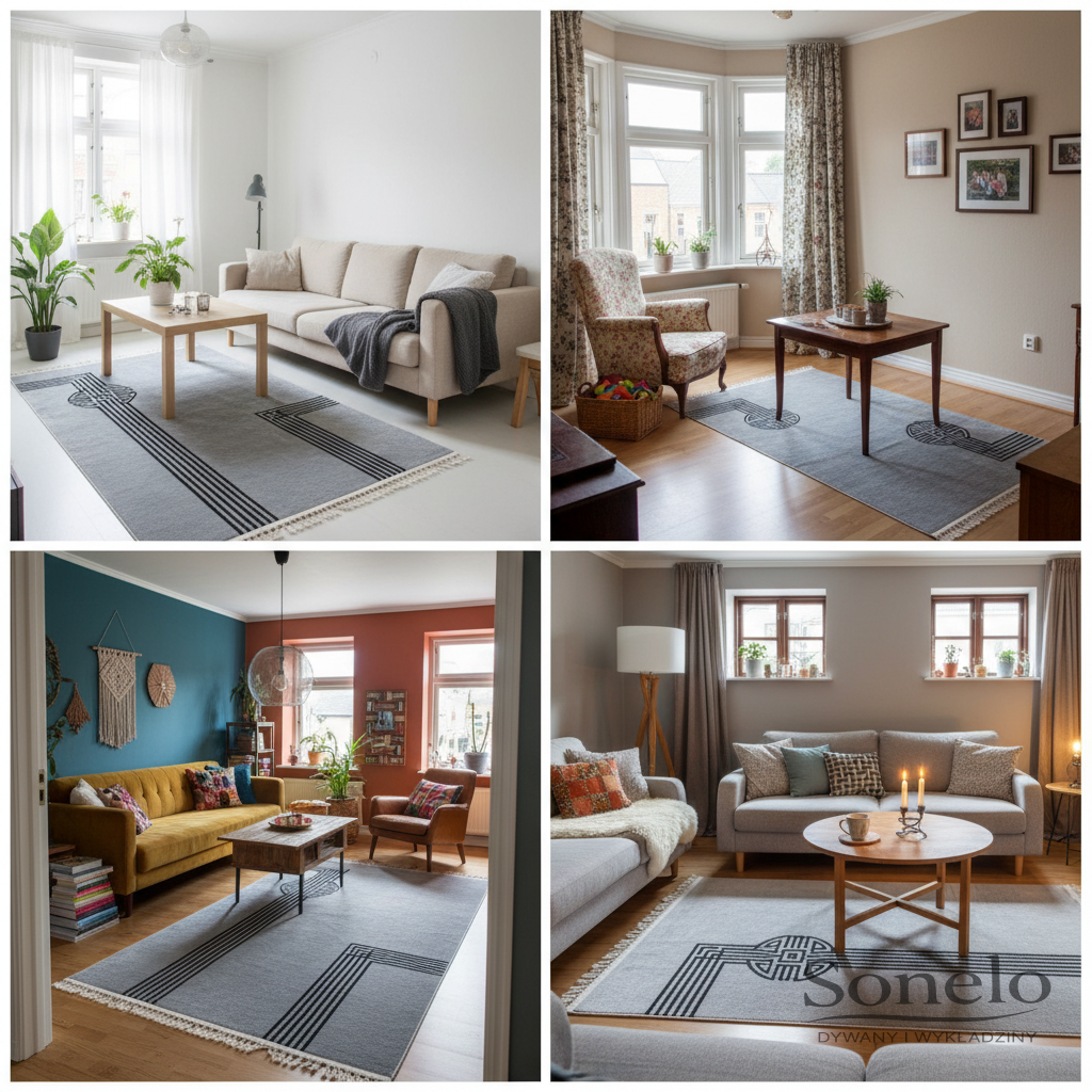 Dywany Sonelo w aranżacjach