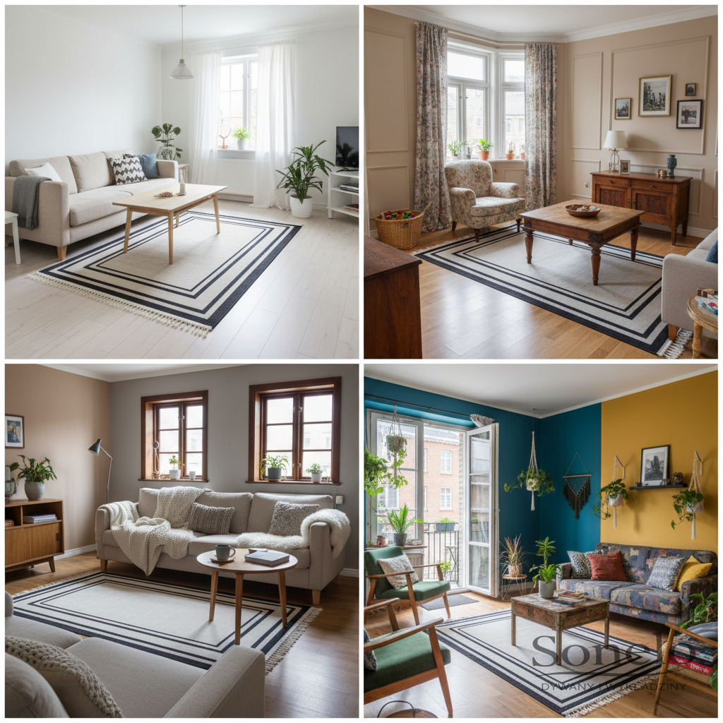 Dywany Sonelo w aranżacjach