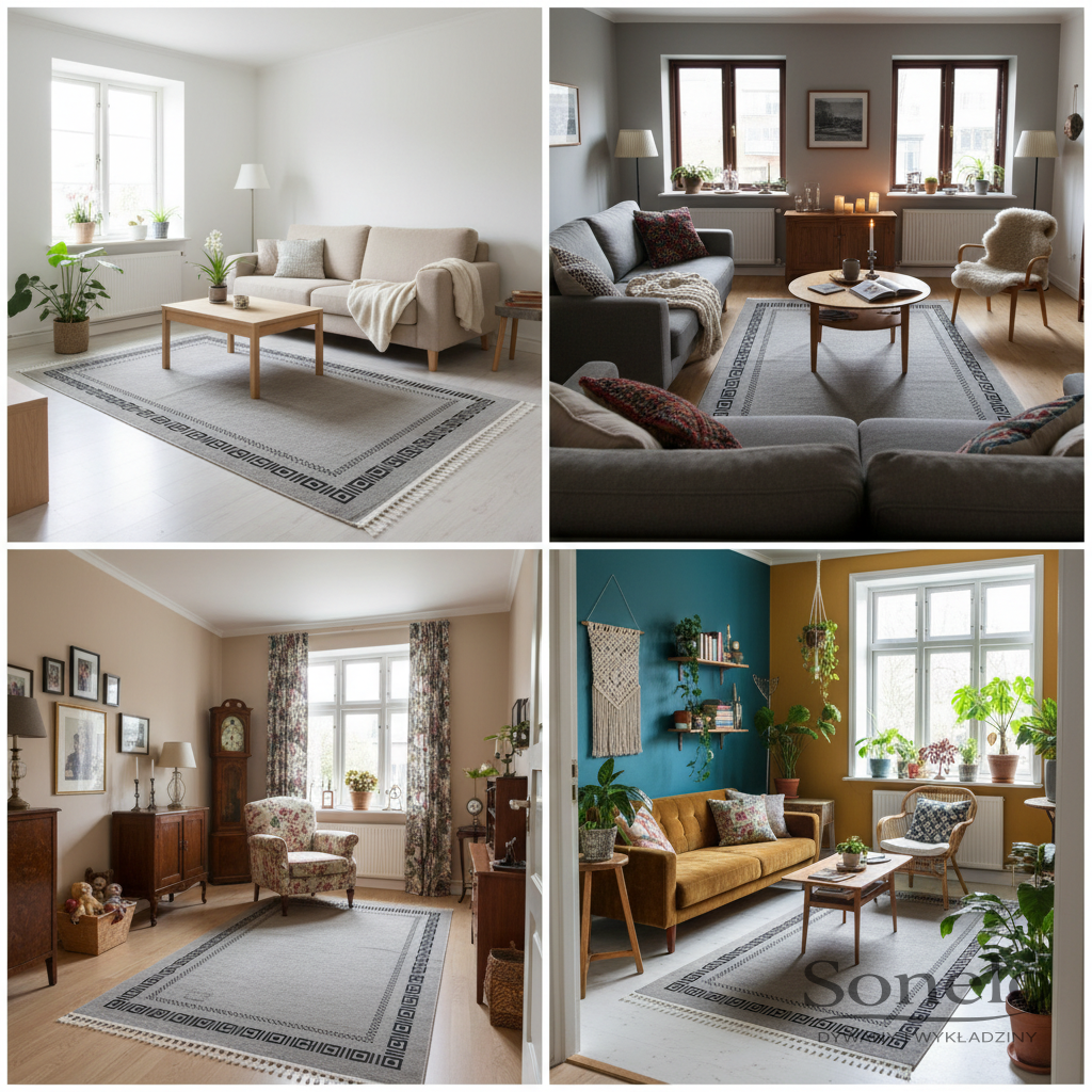 Dywany Sonelo w aranżacjach