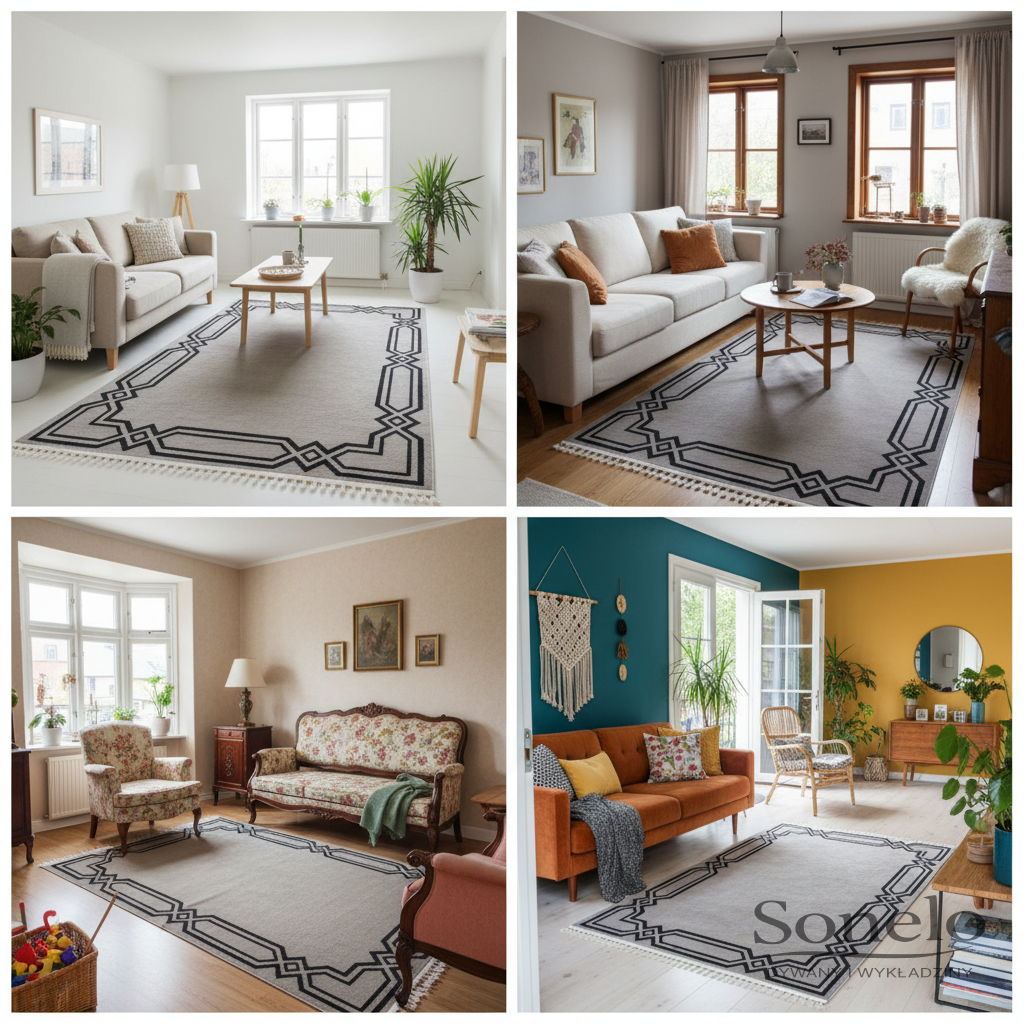 Dywany Sonelo w aranżacjach