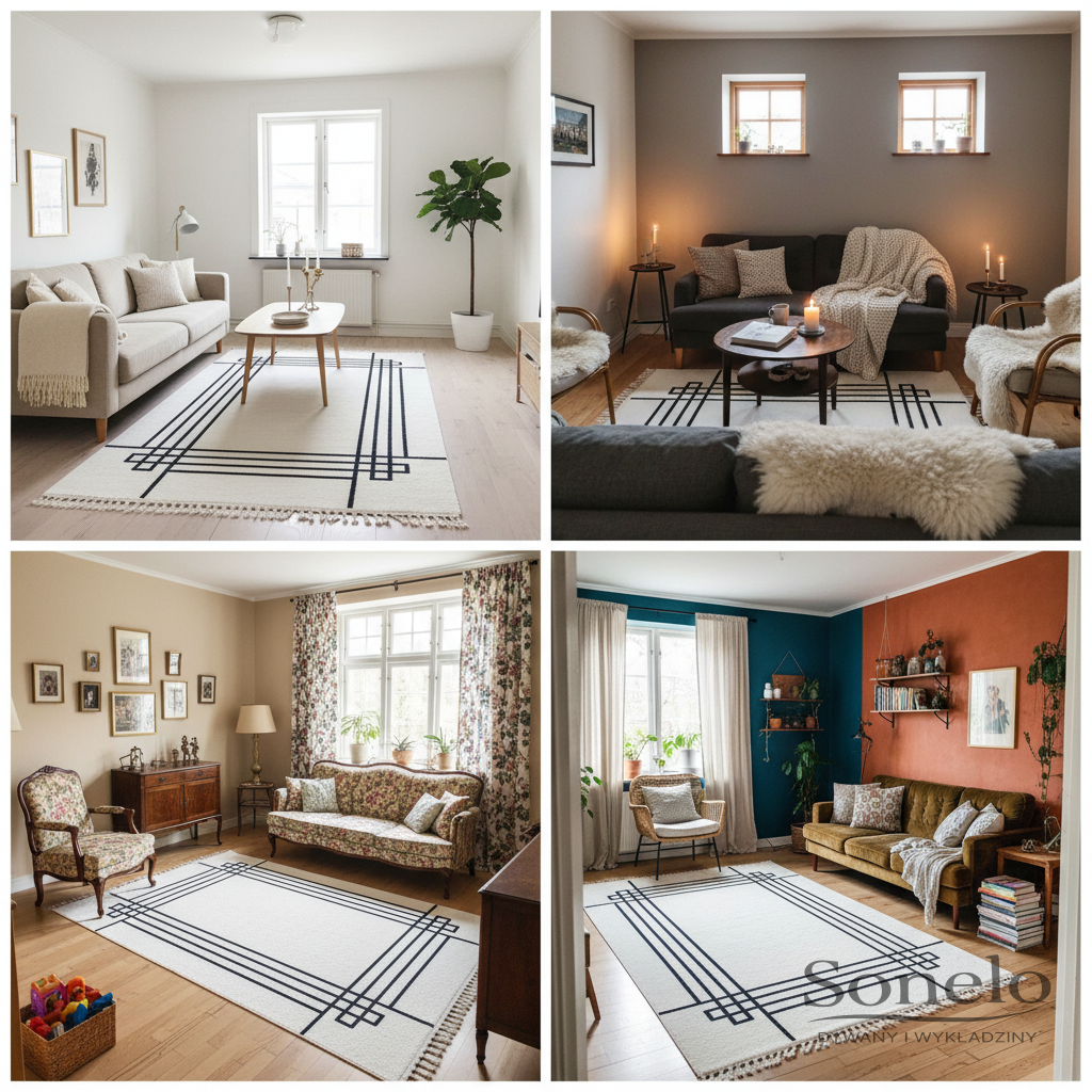 Dywany Sonelo w aranżacjach