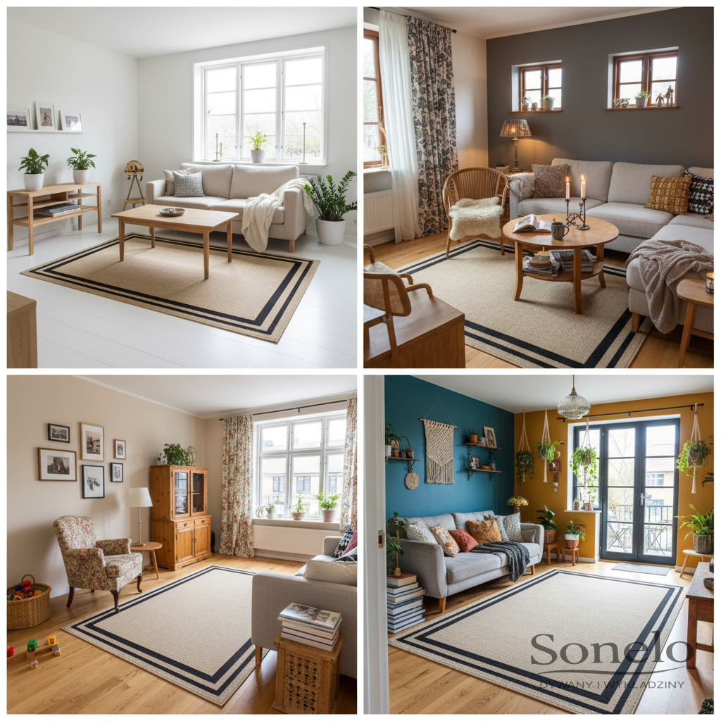 Dywany Sonelo w aranżacjach