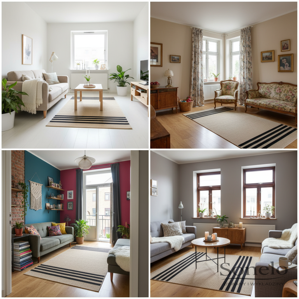 Dywany Sonelo w aranżacjach