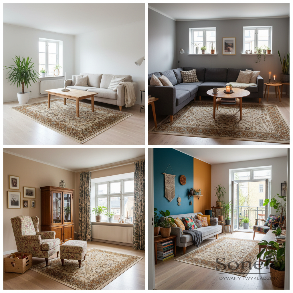 Dywany Sonelo w aranżacjach