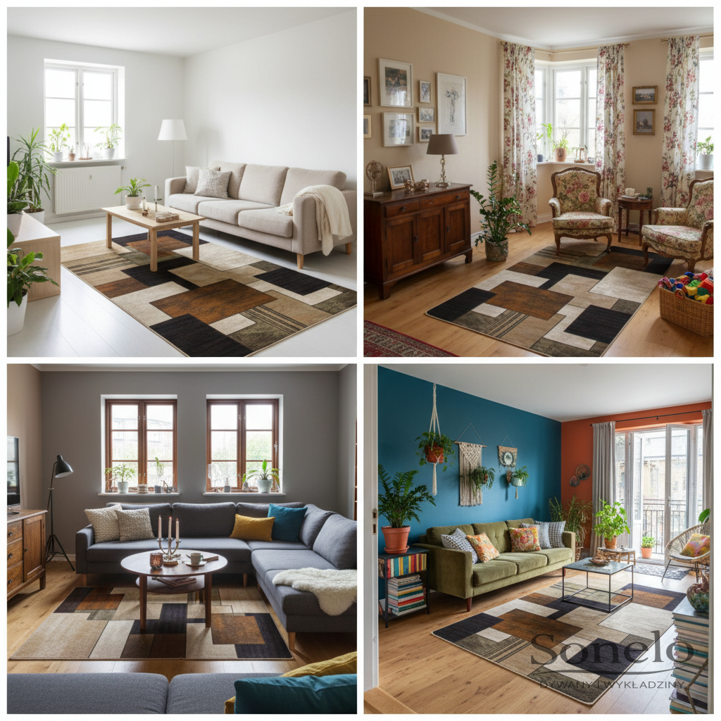 Dywany Sonelo w aranżacjach