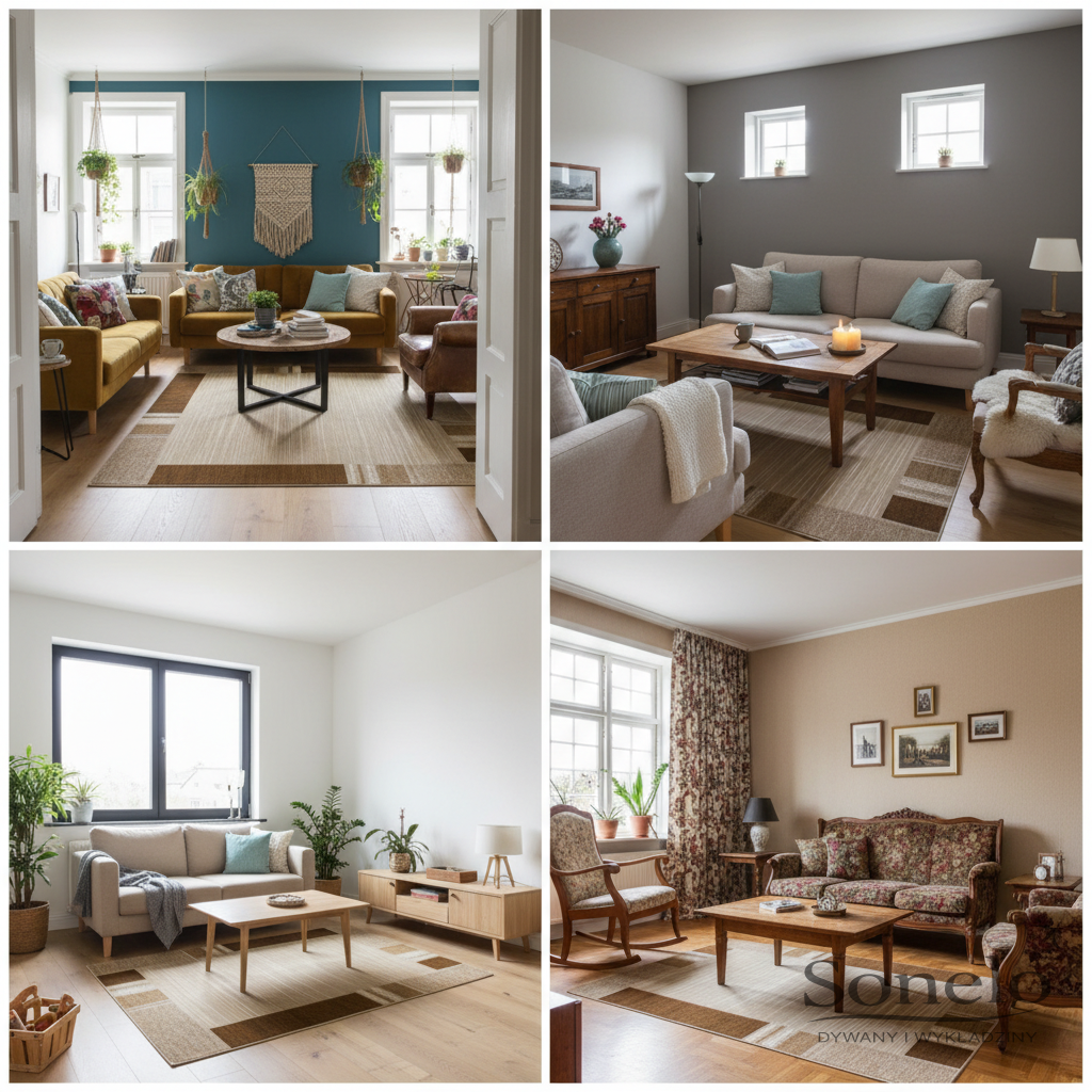 Dywany Sonelo w aranżacjach