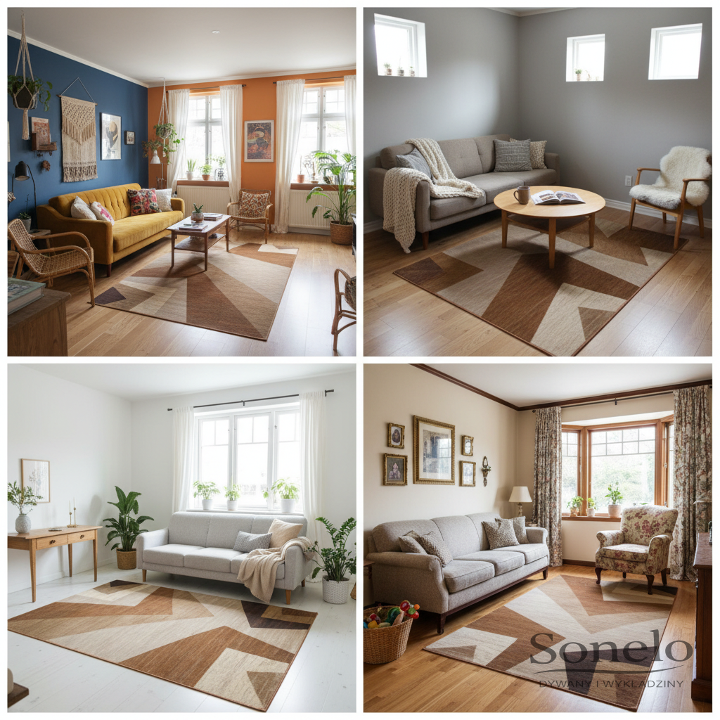 Dywany Sonelo w aranżacjach