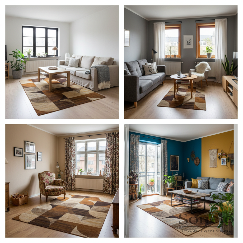 Dywany Sonelo w aranżacjach