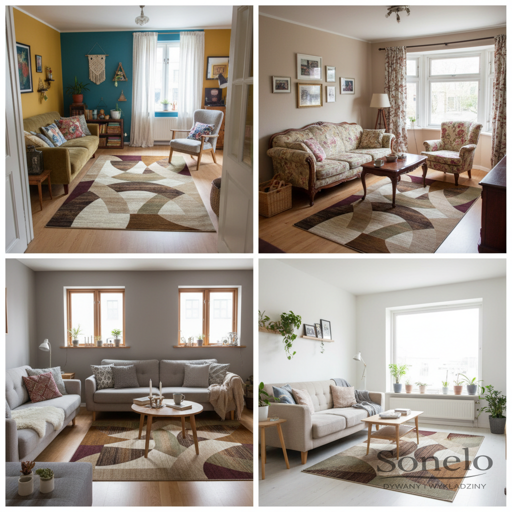 Dywany Sonelo w aranżacjach
