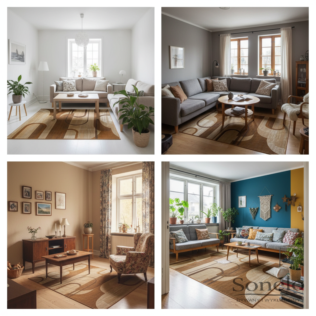 Dywany Sonelo w aranżacjach