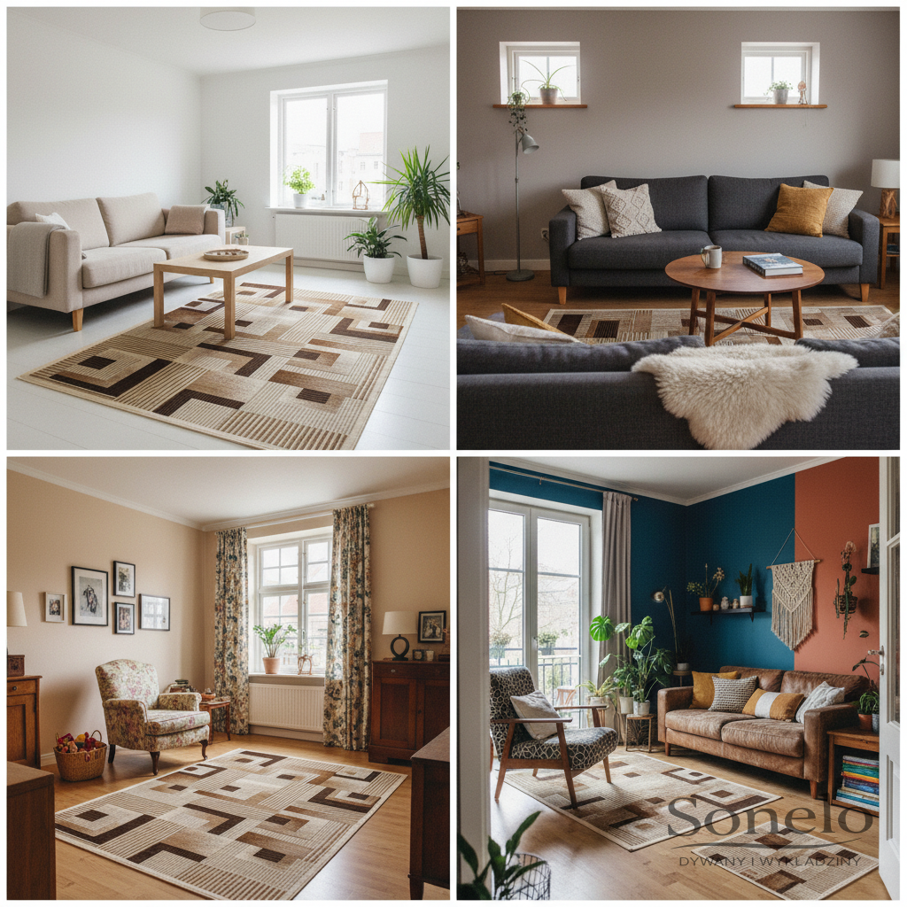 Dywany Sonelo w aranżacjach