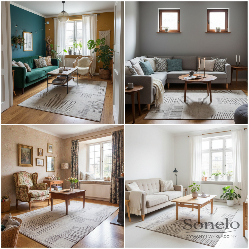 Dywany Sonelo w aranżacjach