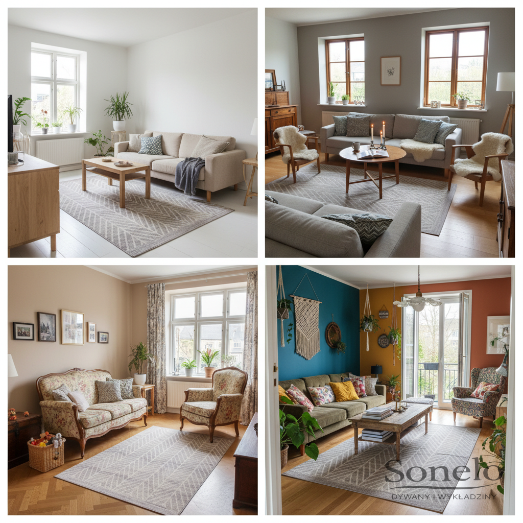 Dywany Sonelo w aranżacjach