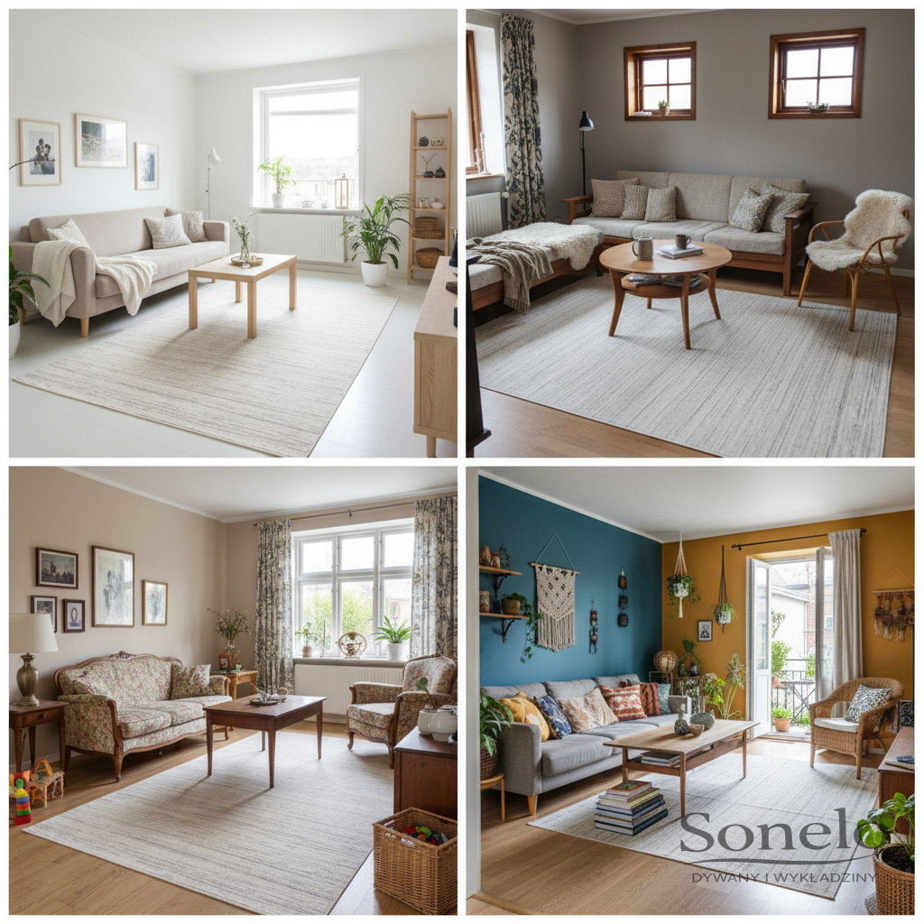 Dywany Sonelo w aranżacjach