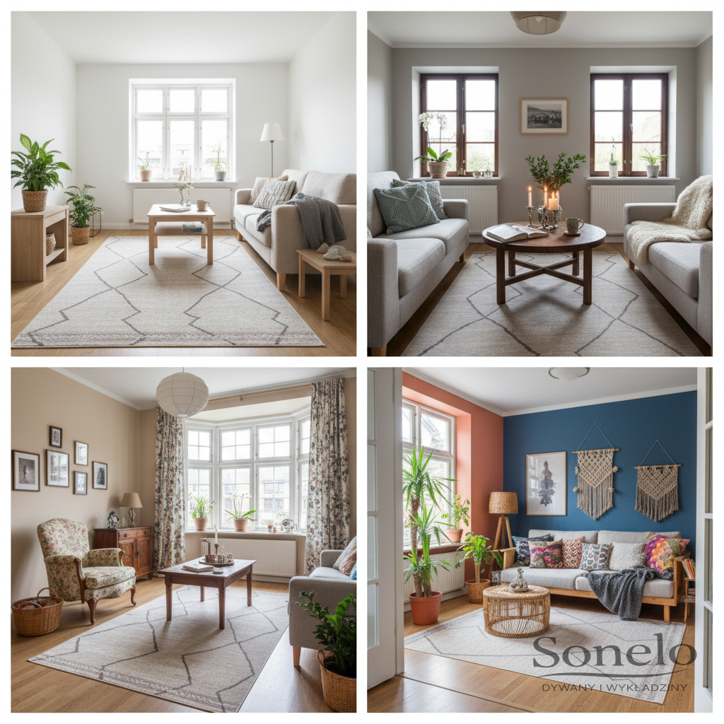 Dywany Sonelo w aranżacjach