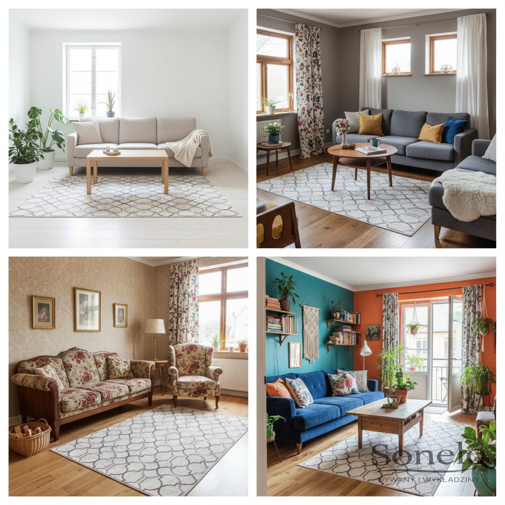 Dywany Sonelo w aranżacjach