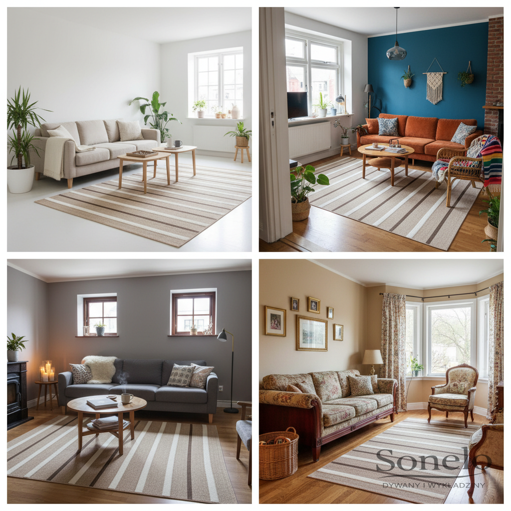 Dywany Sonelo w aranżacjach