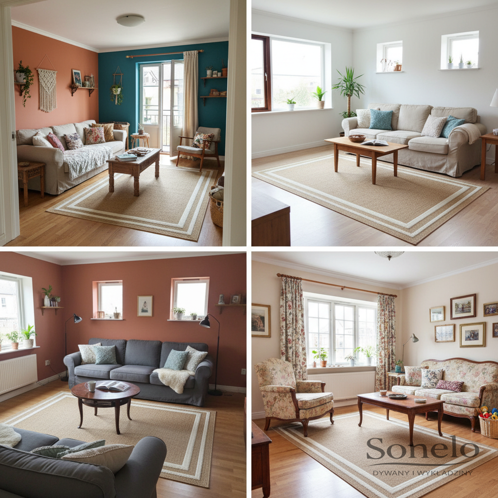 Dywany Sonelo w aranżacjach