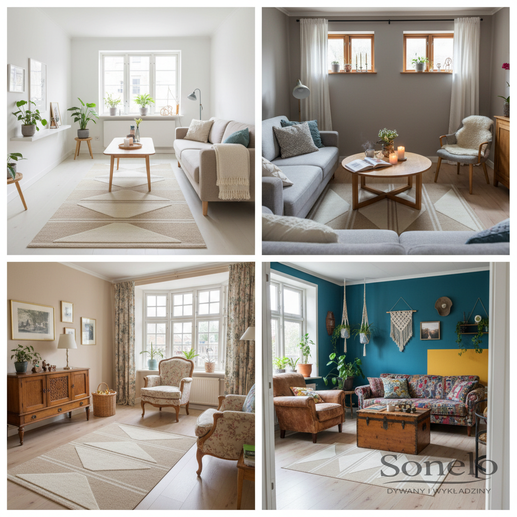 Dywany Sonelo w aranżacjach