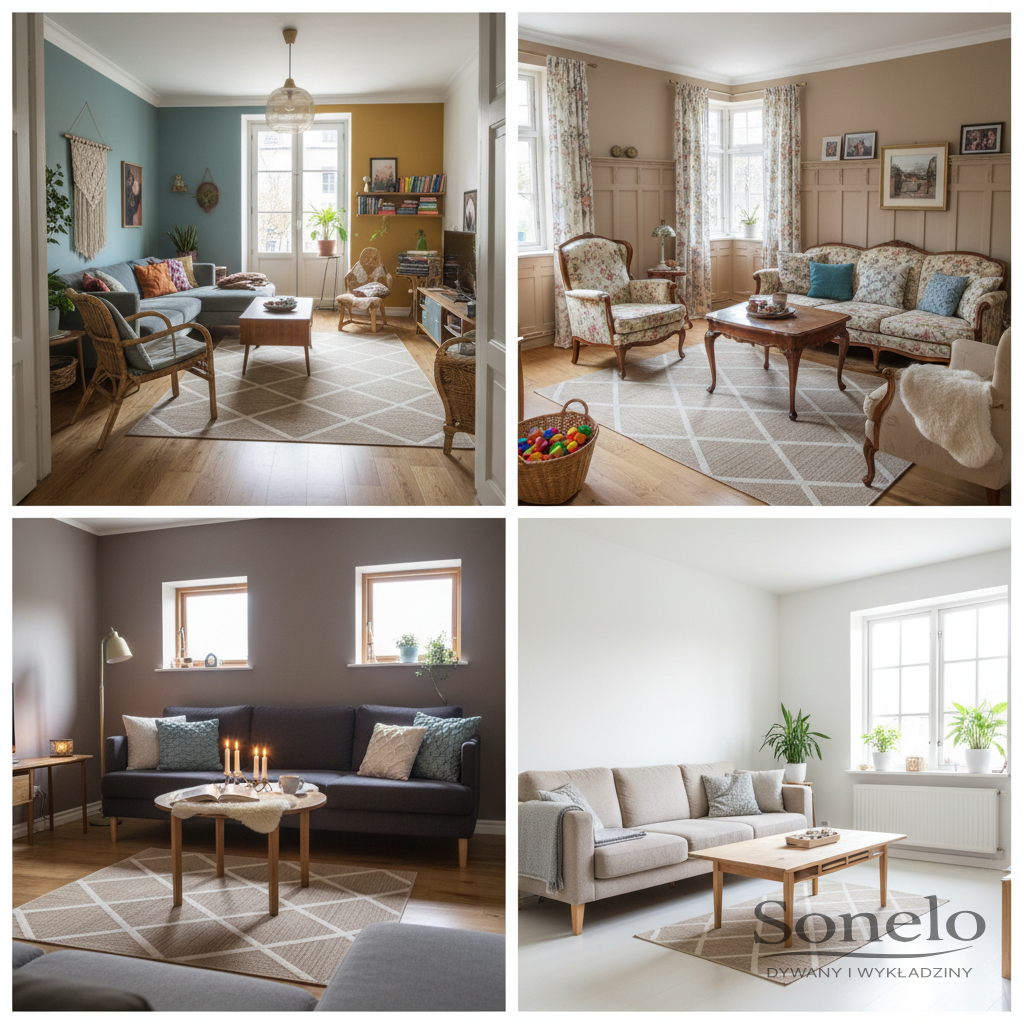 Dywany Sonelo w aranżacjach