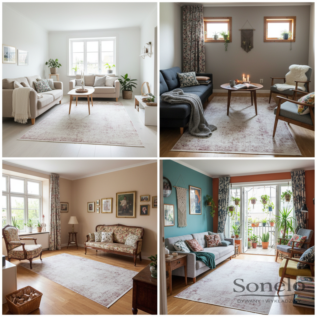 Dywany Sonelo w aranżacjach