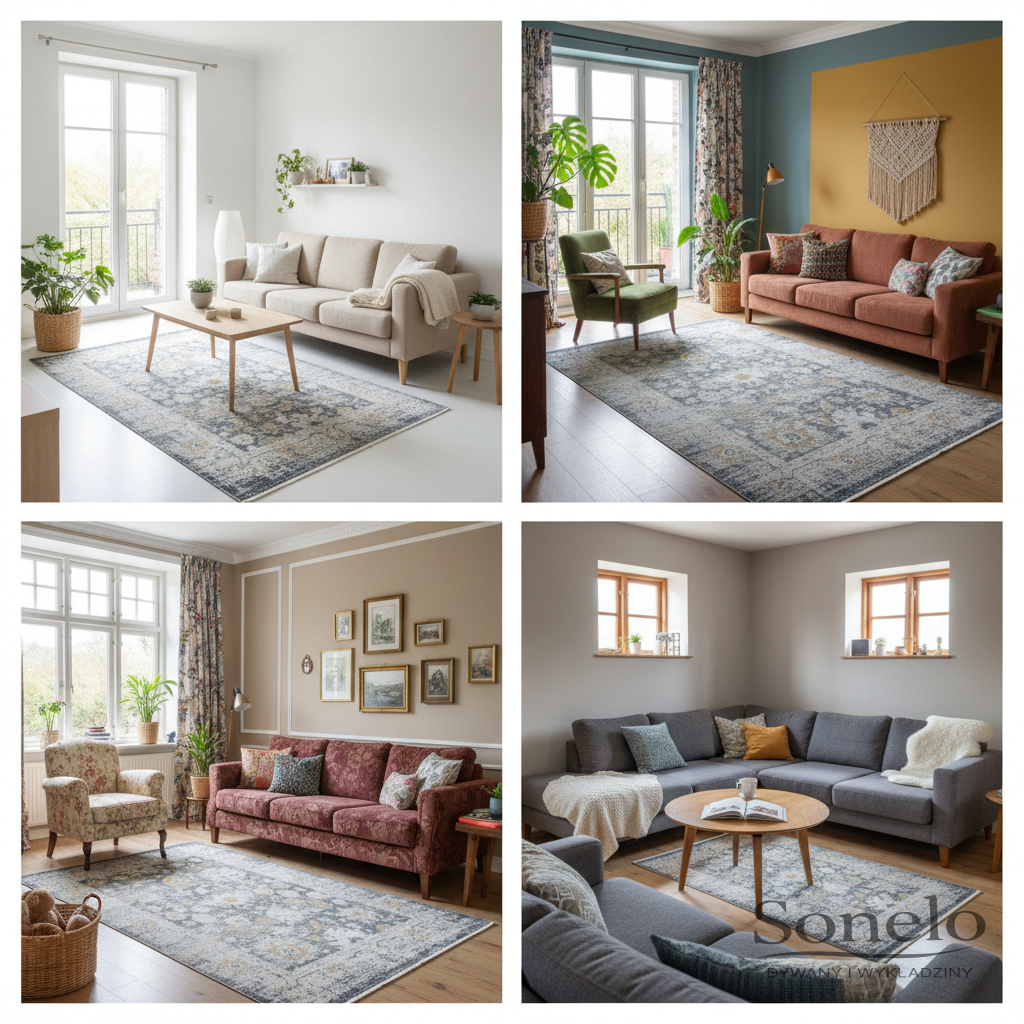 Dywany Sonelo w aranżacjach