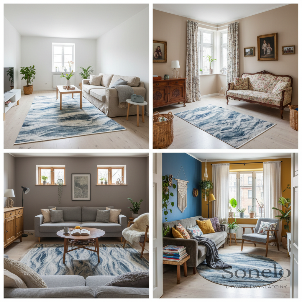 Dywany Sonelo w aranżacjach