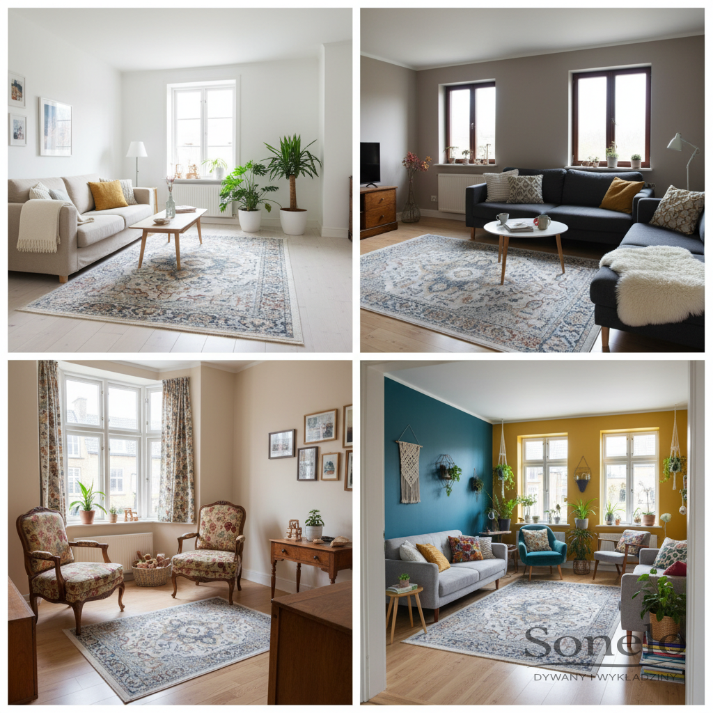 Dywany Sonelo w aranżacjach