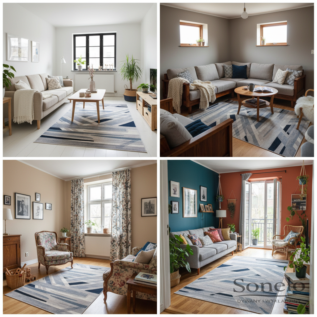 Dywany Sonelo w aranżacjach