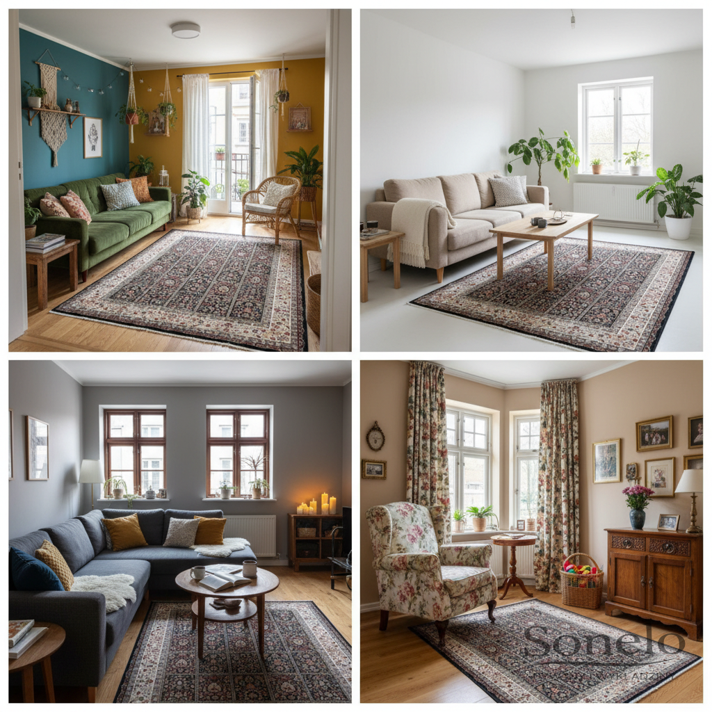 Dywany Sonelo w aranżacjach