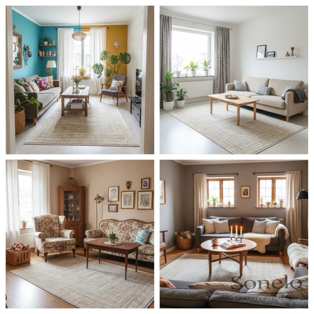 Dywany Sonelo w aranżacjach