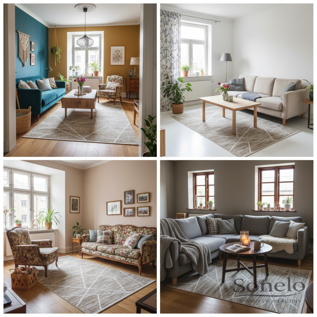 Dywany Sonelo w aranżacjach