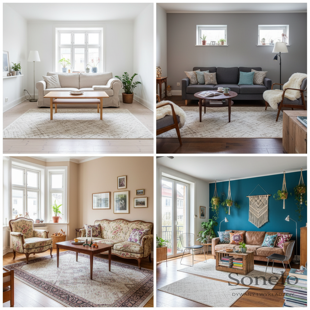 Dywany Sonelo w aranżacjach