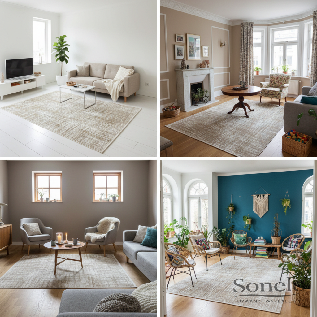 Dywany Sonelo w aranżacjach