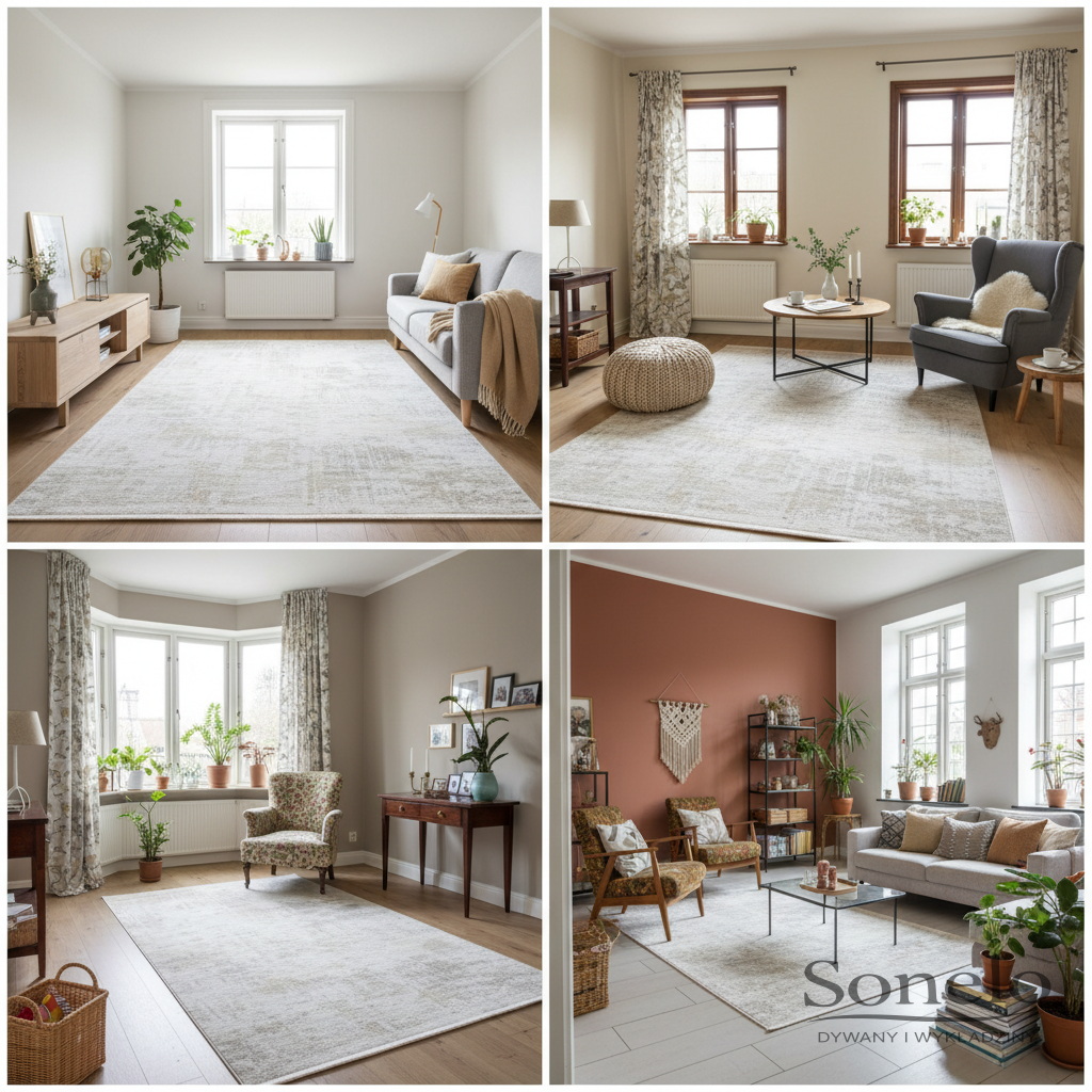 Dywany Sonelo w aranżacjach