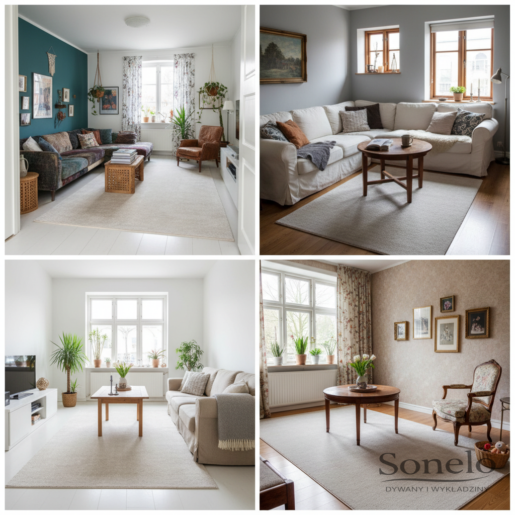 Dywany Sonelo w aranżacjach