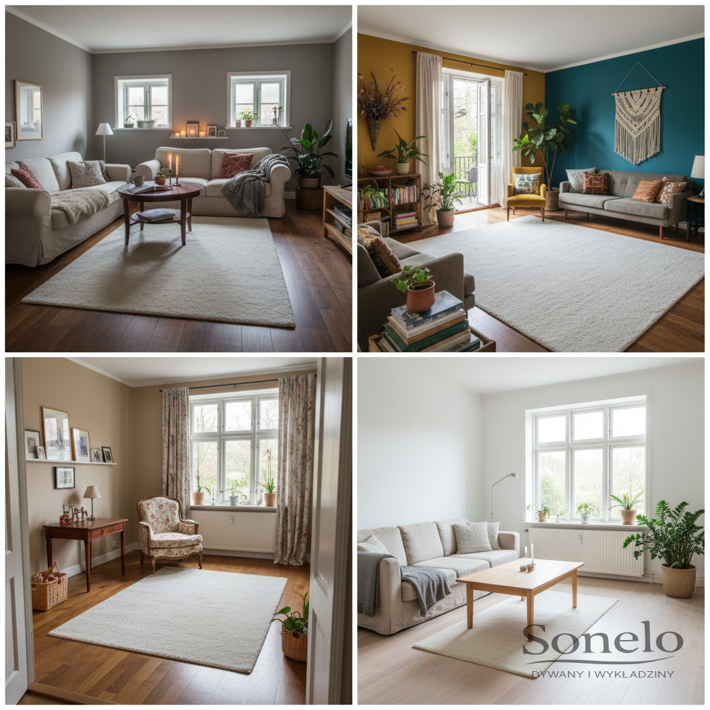 Dywany Sonelo w aranżacjach