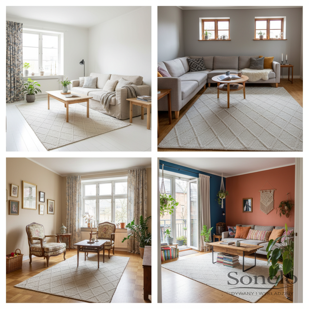 Dywany Sonelo w aranżacjach