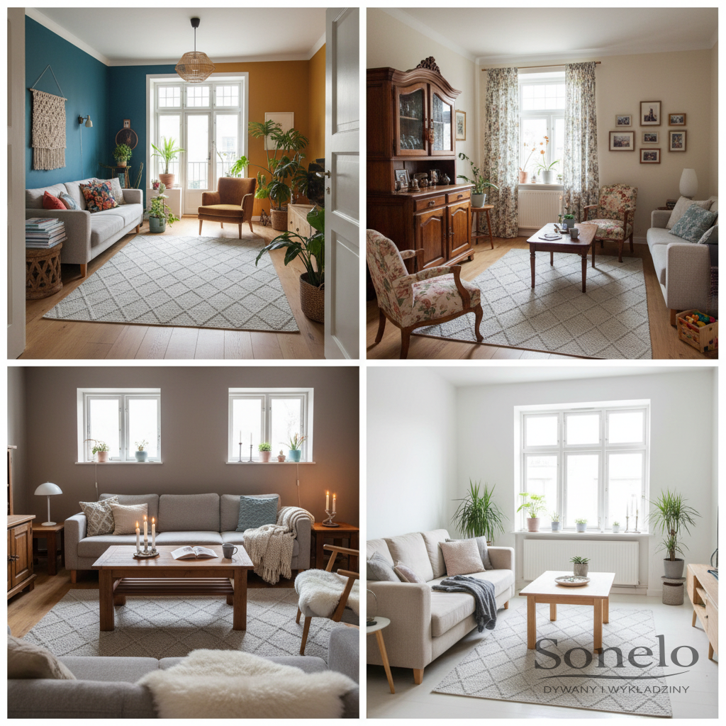 Dywany Sonelo w aranżacjach