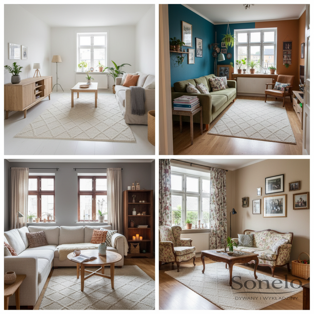 Dywany Sonelo w aranżacjach