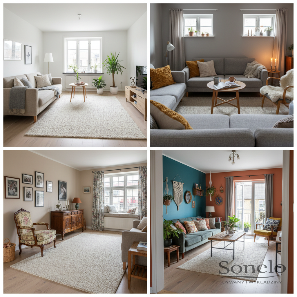 Dywany Sonelo w aranżacjach