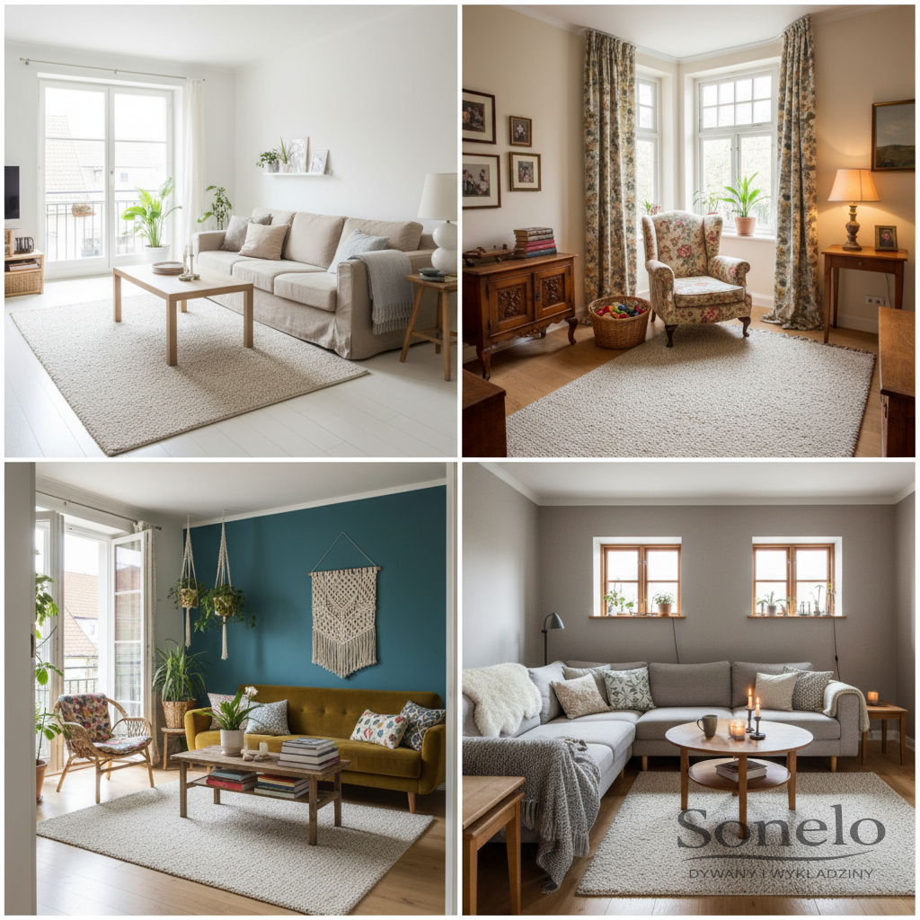 Dywany Sonelo w aranżacjach