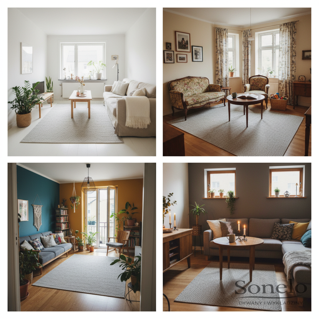 Dywany Sonelo w aranżacjach