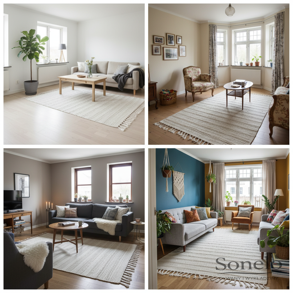 Dywany Sonelo w aranżacjach