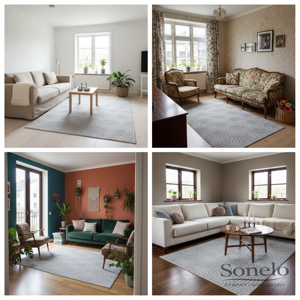 Dywany Sonelo w aranżacjach