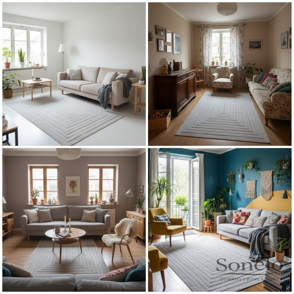 Dywany Sonelo w aranżacjach