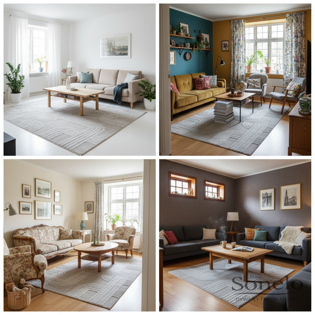 Dywany Sonelo w aranżacjach