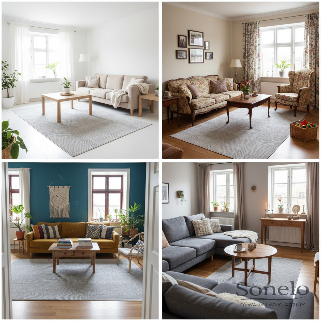 Dywany Sonelo w aranżacjach