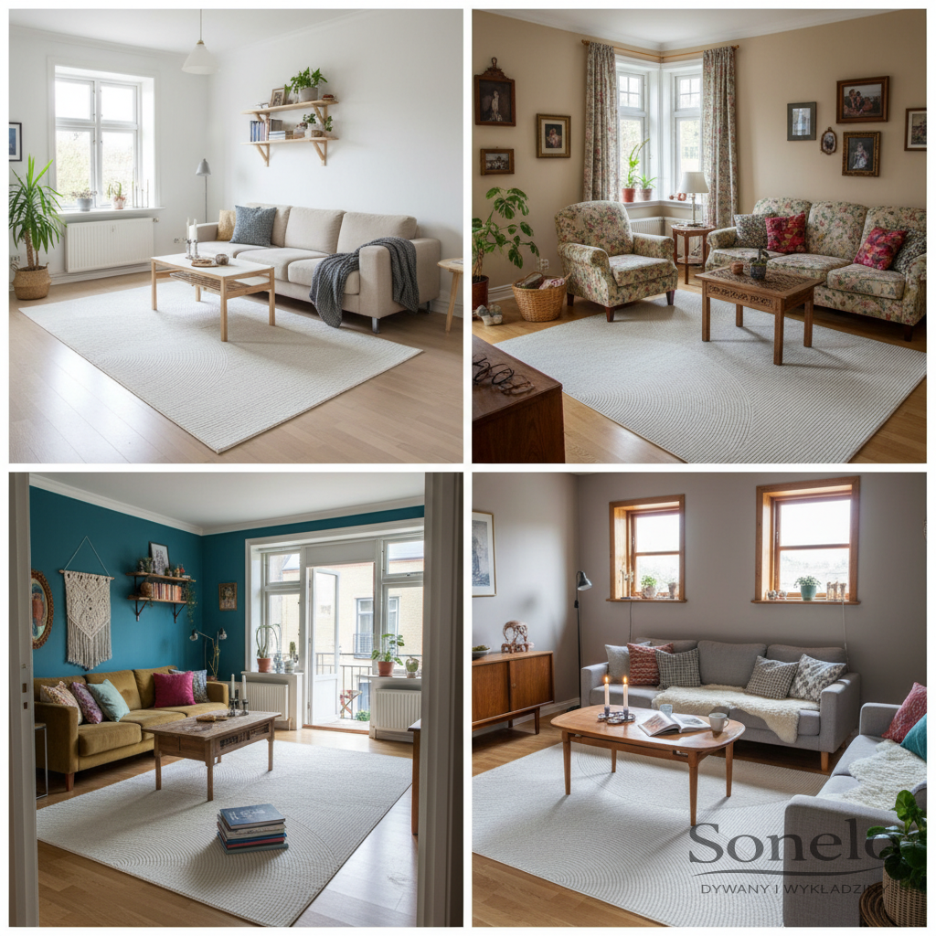 Dywany Sonelo w aranżacjach